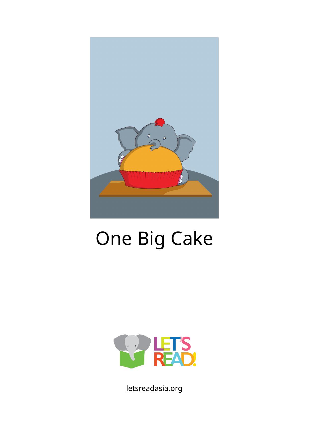 One Big Cake
